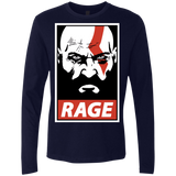 T-Shirts Midnight Navy / S Spartan Rage Men's Premium Long Sleeve