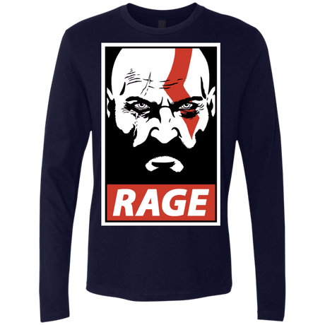 T-Shirts Midnight Navy / S Spartan Rage Men's Premium Long Sleeve