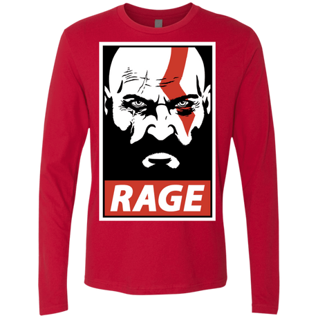T-Shirts Red / S Spartan Rage Men's Premium Long Sleeve