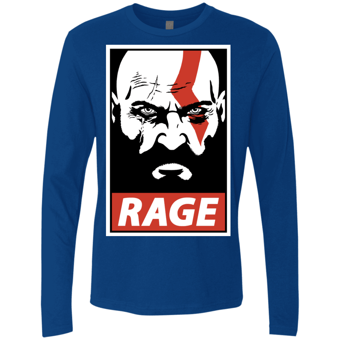 T-Shirts Royal / S Spartan Rage Men's Premium Long Sleeve