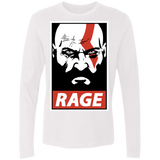 T-Shirts White / S Spartan Rage Men's Premium Long Sleeve