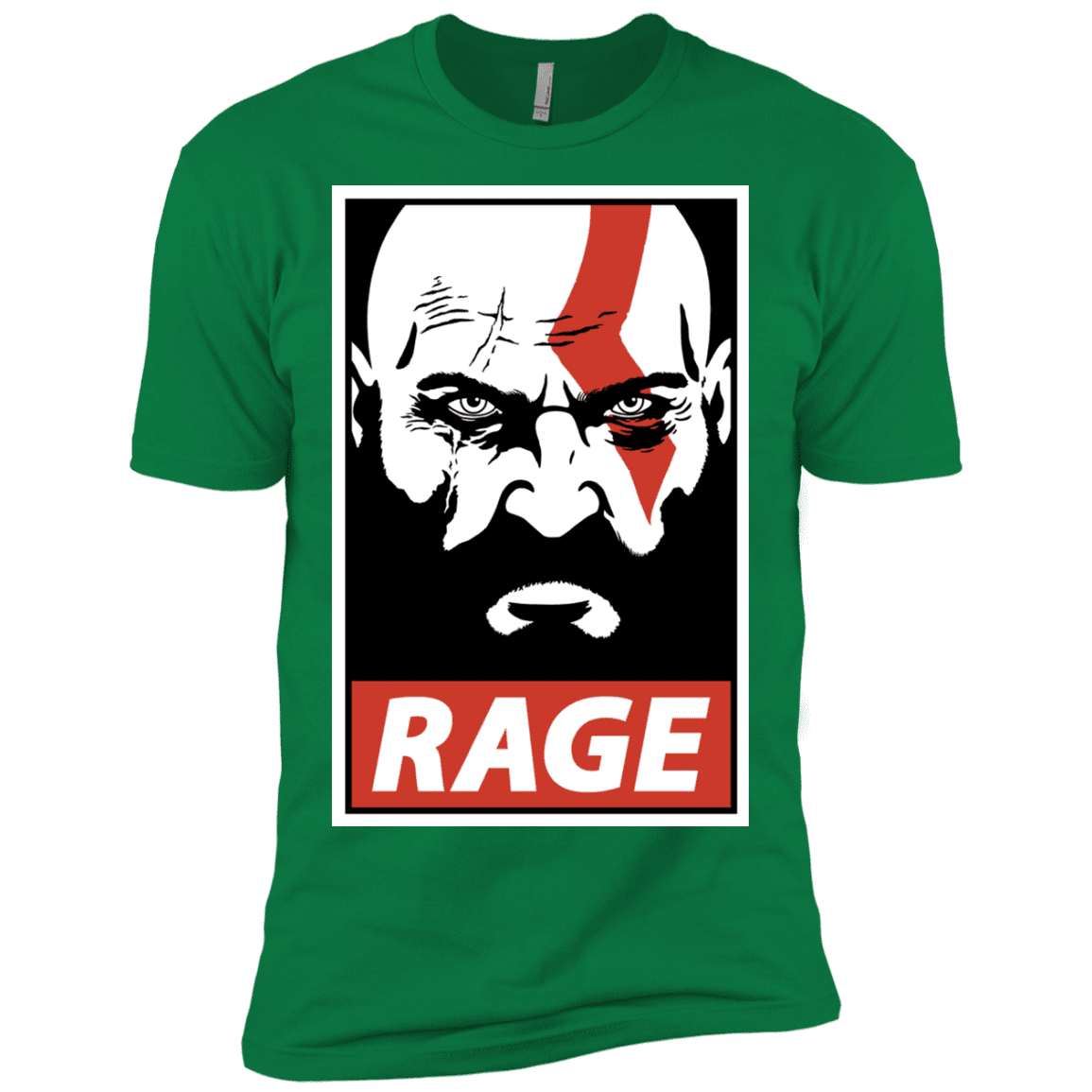 T-Shirts Kelly Green / X-Small Spartan Rage Men's Premium T-Shirt