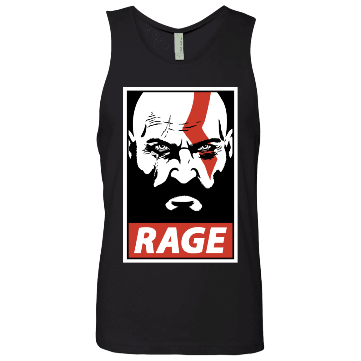 T-Shirts Black / S Spartan Rage Men's Premium Tank Top