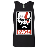 T-Shirts Black / S Spartan Rage Men's Premium Tank Top