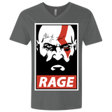 T-Shirts Heavy Metal / X-Small Spartan Rage Men's Premium V-Neck