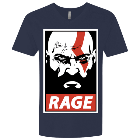 T-Shirts Midnight Navy / X-Small Spartan Rage Men's Premium V-Neck
