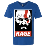 T-Shirts Royal / X-Small Spartan Rage Men's Premium V-Neck