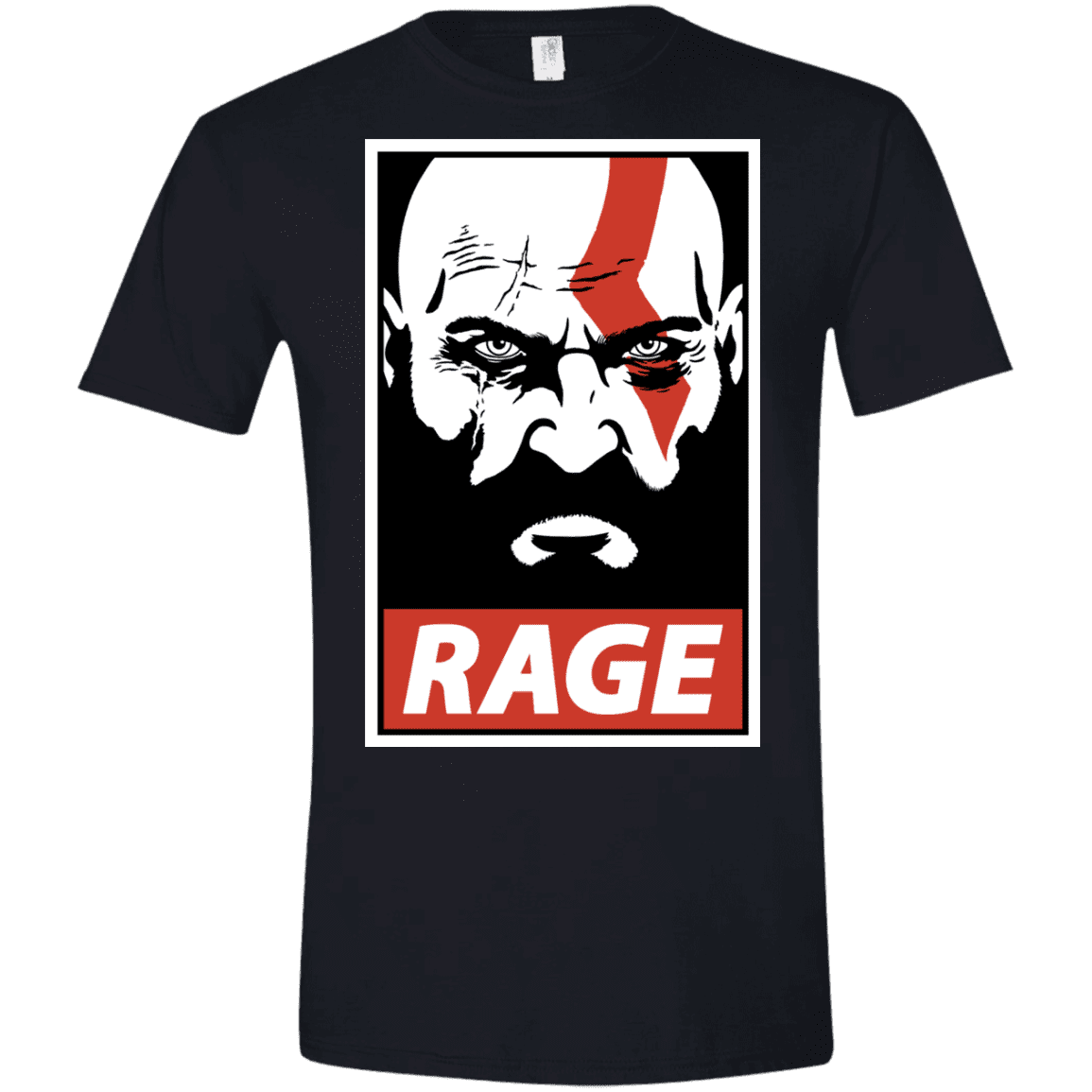 T-Shirts Black / X-Small Spartan Rage Men's Semi-Fitted Softstyle