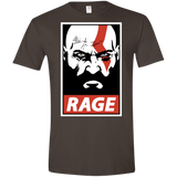 T-Shirts Dark Chocolate / S Spartan Rage Men's Semi-Fitted Softstyle