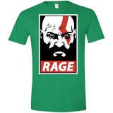 T-Shirts Heather Irish Green / S Spartan Rage Men's Semi-Fitted Softstyle