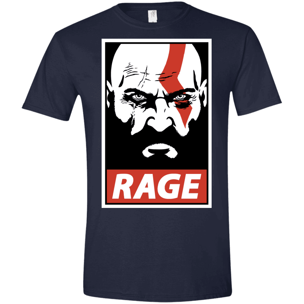 T-Shirts Navy / X-Small Spartan Rage Men's Semi-Fitted Softstyle
