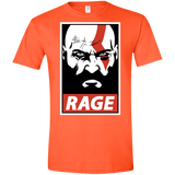 T-Shirts Orange / S Spartan Rage Men's Semi-Fitted Softstyle
