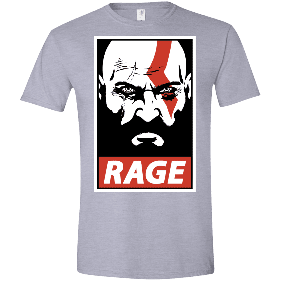T-Shirts Sport Grey / X-Small Spartan Rage Men's Semi-Fitted Softstyle