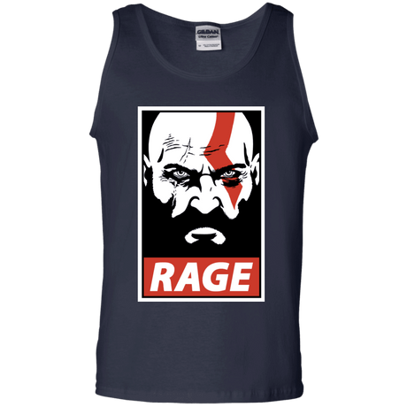 T-Shirts Navy / S Spartan Rage Men's Tank Top