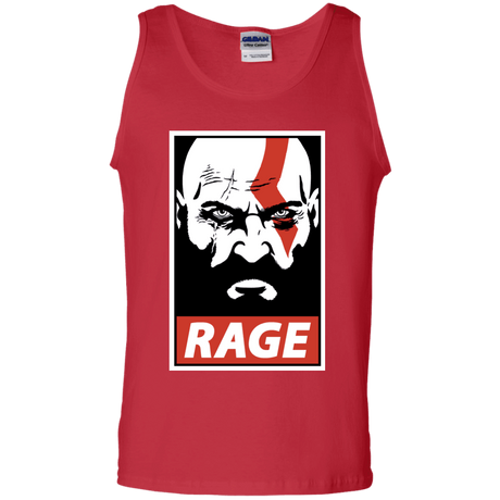 T-Shirts Red / S Spartan Rage Men's Tank Top