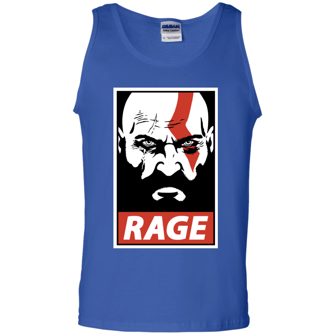 T-Shirts Royal / S Spartan Rage Men's Tank Top