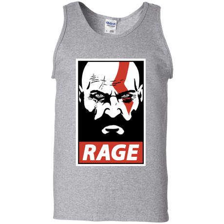 T-Shirts Sport Grey / S Spartan Rage Men's Tank Top