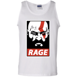 T-Shirts White / S Spartan Rage Men's Tank Top