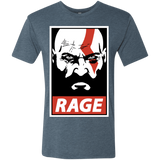 T-Shirts Indigo / S Spartan Rage Men's Triblend T-Shirt