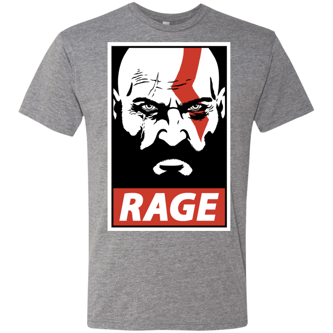 T-Shirts Premium Heather / S Spartan Rage Men's Triblend T-Shirt