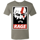T-Shirts Venetian Grey / S Spartan Rage Men's Triblend T-Shirt