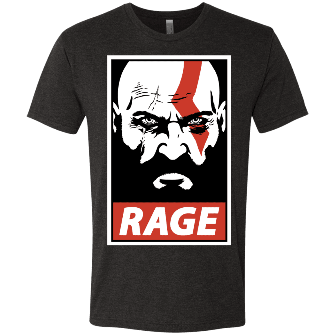 T-Shirts Vintage Black / S Spartan Rage Men's Triblend T-Shirt
