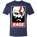 T-Shirts Vintage Navy / S Spartan Rage Men's Triblend T-Shirt