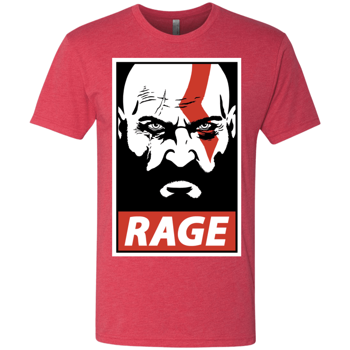 T-Shirts Vintage Red / S Spartan Rage Men's Triblend T-Shirt