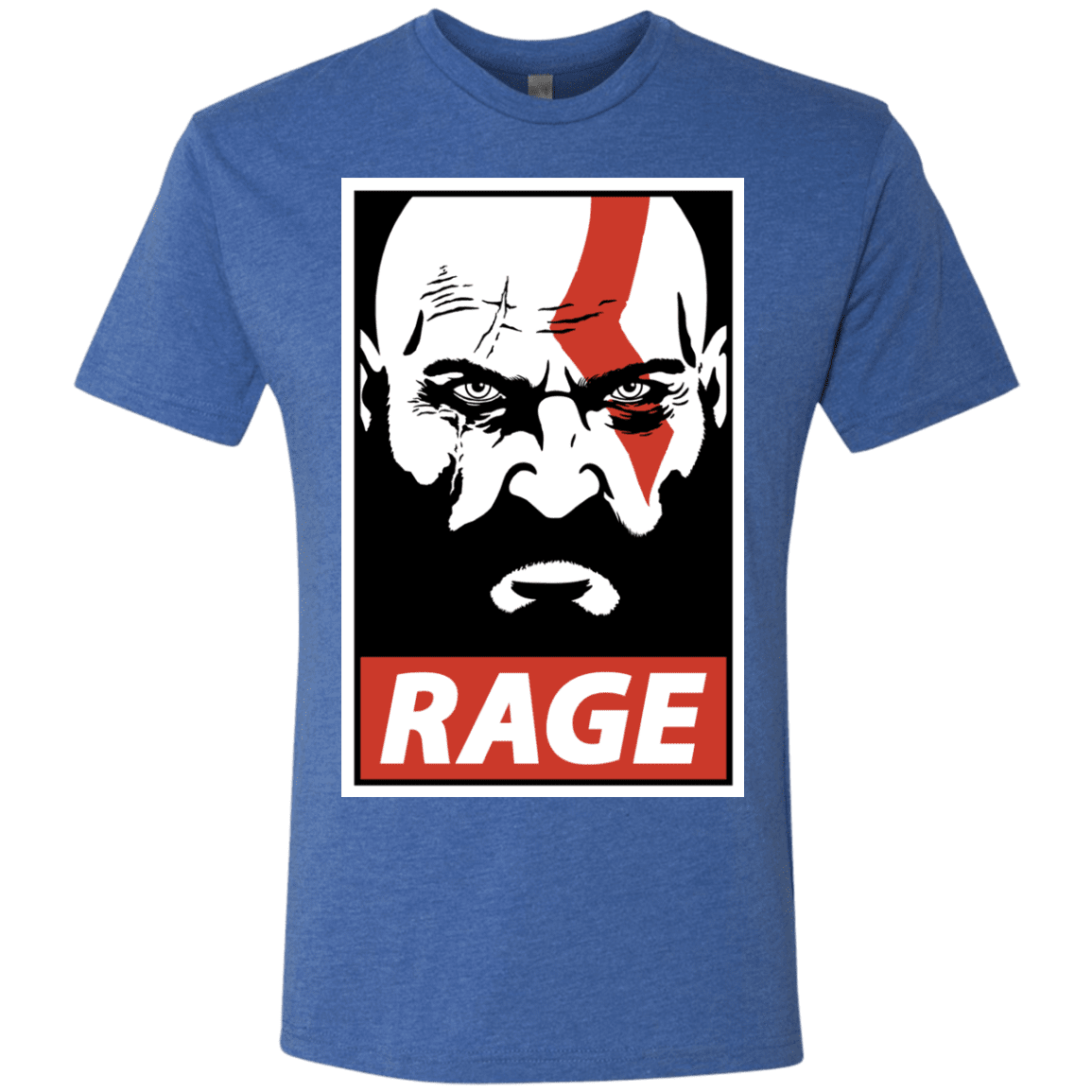 T-Shirts Vintage Royal / S Spartan Rage Men's Triblend T-Shirt