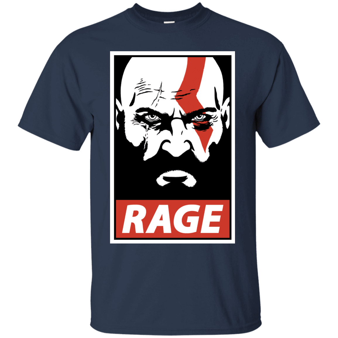T-Shirts Navy / S Spartan Rage T-Shirt
