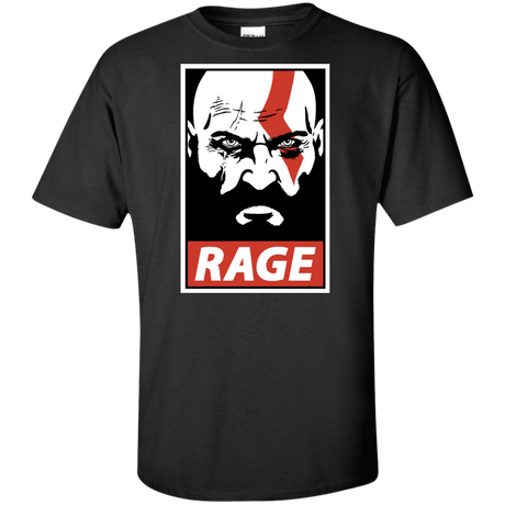 T-Shirts Black / XLT Spartan Rage Tall T-Shirt