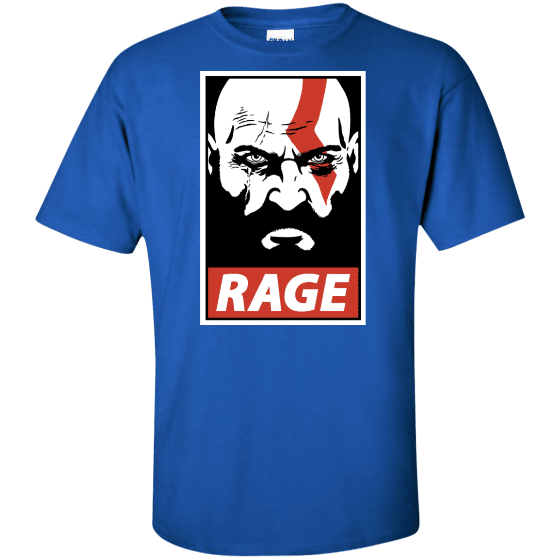 T-Shirts Royal / XLT Spartan Rage Tall T-Shirt