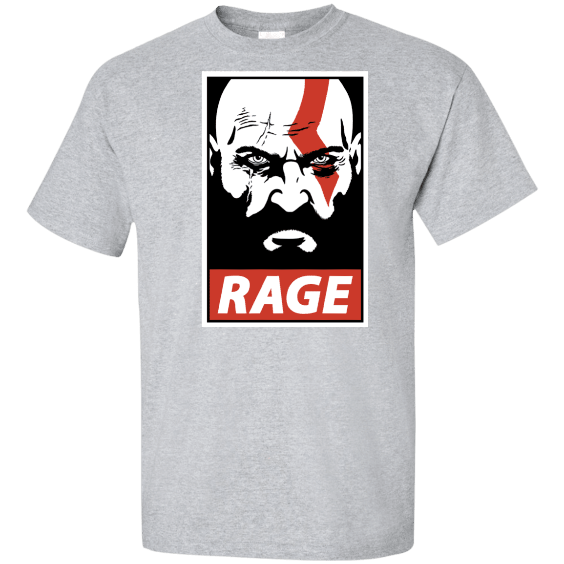 T-Shirts Sport Grey / XLT Spartan Rage Tall T-Shirt
