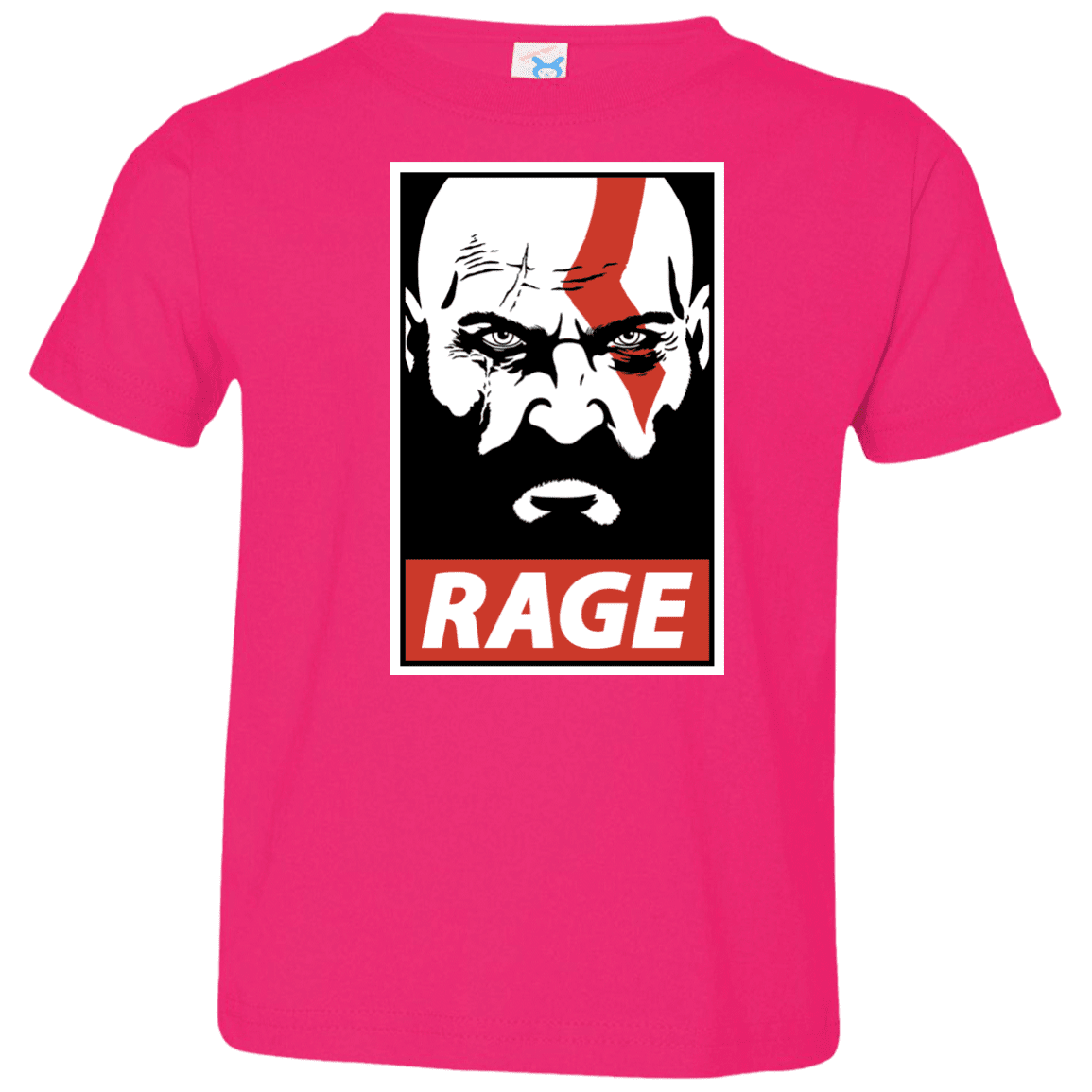 T-Shirts Hot Pink / 2T Spartan Rage Toddler Premium T-Shirt