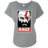 T-Shirts Premium Heather / X-Small Spartan Rage Triblend Dolman Sleeve