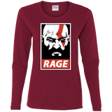 T-Shirts Cardinal / S Spartan Rage Women's Long Sleeve T-Shirt