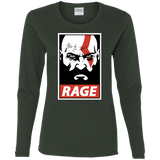 T-Shirts Forest / S Spartan Rage Women's Long Sleeve T-Shirt