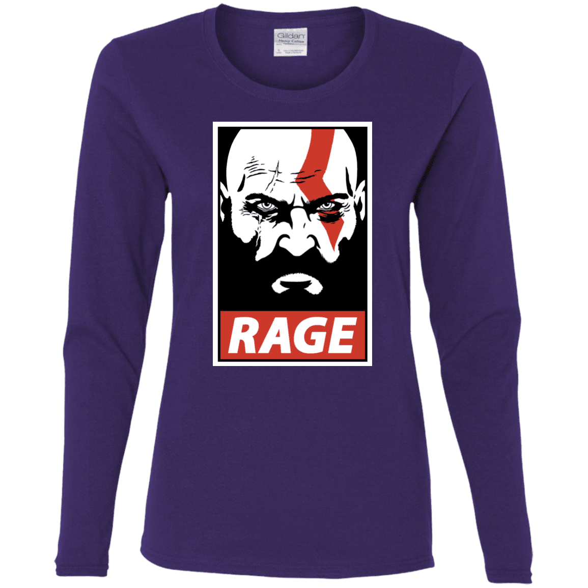 T-Shirts Purple / S Spartan Rage Women's Long Sleeve T-Shirt