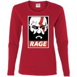 T-Shirts Red / S Spartan Rage Women's Long Sleeve T-Shirt