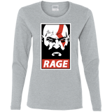 T-Shirts Sport Grey / S Spartan Rage Women's Long Sleeve T-Shirt