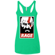 T-Shirts Envy / X-Small Spartan Rage Women's Triblend Racerback Tank