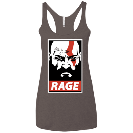 T-Shirts Macchiato / X-Small Spartan Rage Women's Triblend Racerback Tank