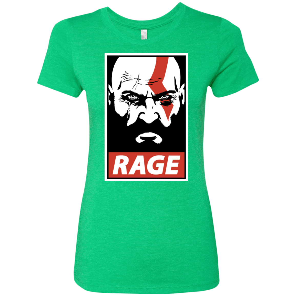 T-Shirts Envy / S Spartan Rage Women's Triblend T-Shirt