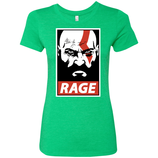 T-Shirts Envy / S Spartan Rage Women's Triblend T-Shirt