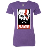 T-Shirts Purple Rush / S Spartan Rage Women's Triblend T-Shirt