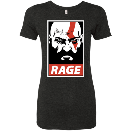 T-Shirts Vintage Black / S Spartan Rage Women's Triblend T-Shirt