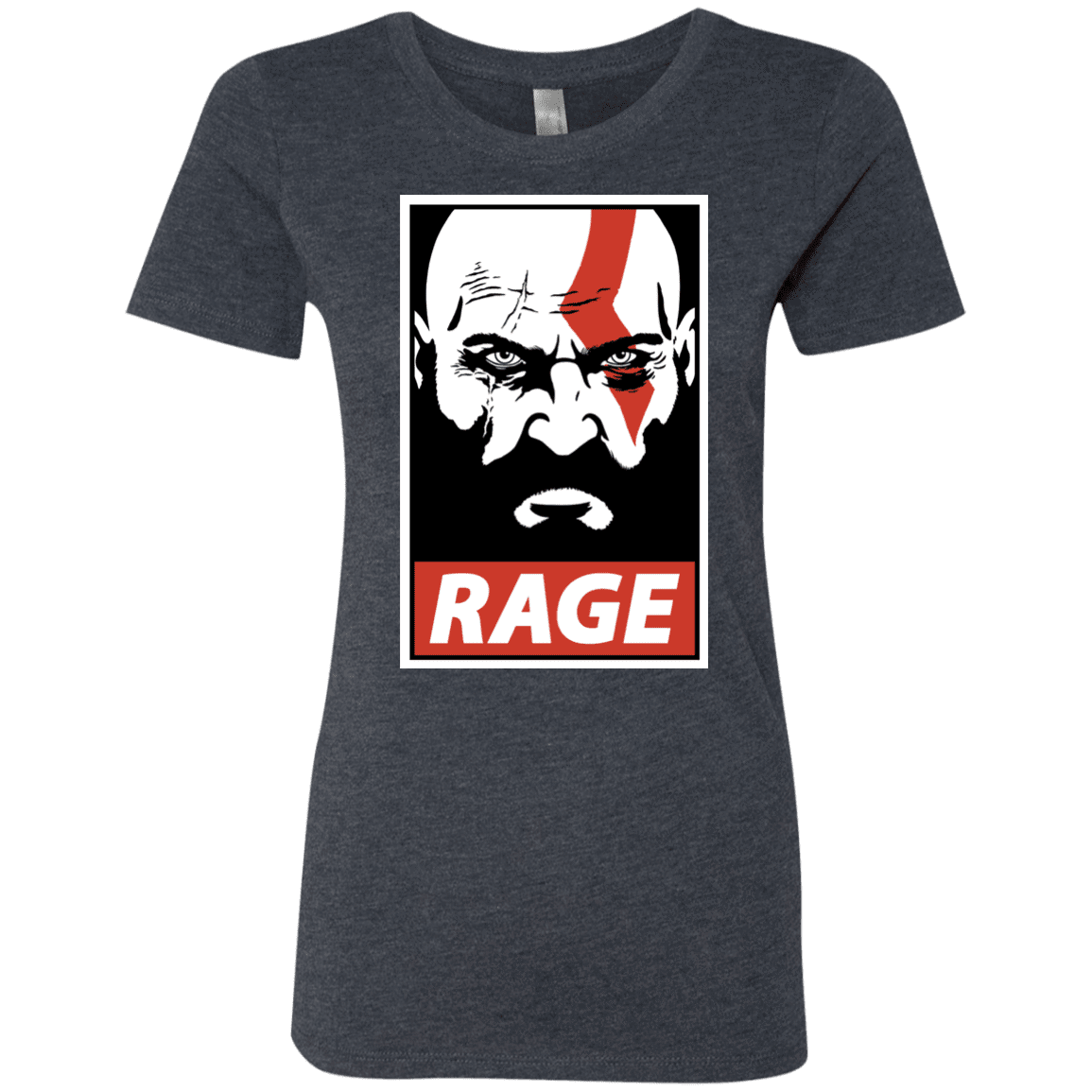 T-Shirts Vintage Navy / S Spartan Rage Women's Triblend T-Shirt