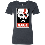 T-Shirts Vintage Navy / S Spartan Rage Women's Triblend T-Shirt