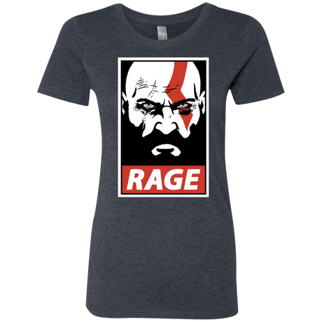 T-Shirts Vintage Navy / S Spartan Rage Women's Triblend T-Shirt