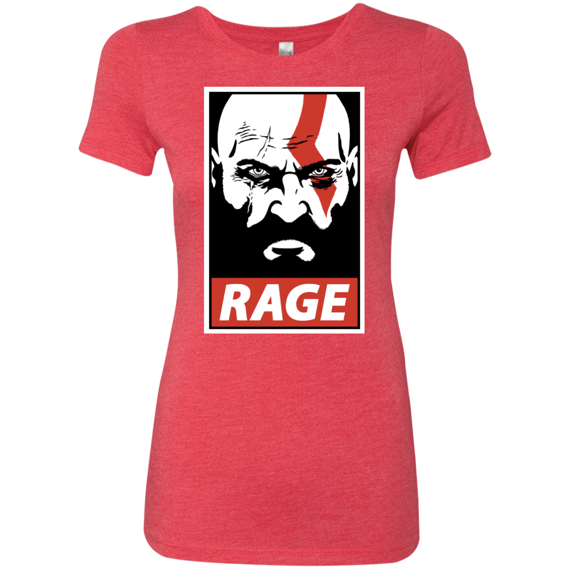 T-Shirts Vintage Red / S Spartan Rage Women's Triblend T-Shirt